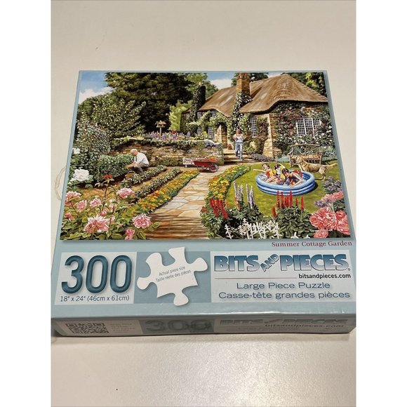 Bits And Pieces "Summer Cottage Garden" 300-Piece - Picture 2 of 8